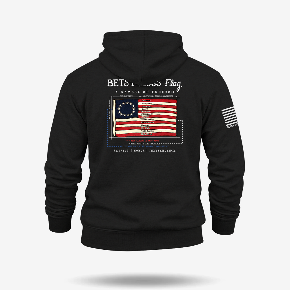 Betsy Ross Flag Hoodie