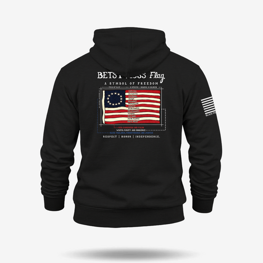 Betsy Ross Flag Hoodie