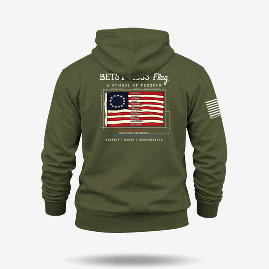 Betsy Ross Flag Hoodie
