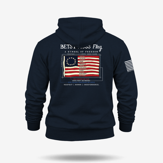 Betsy Ross Flag Hoodie