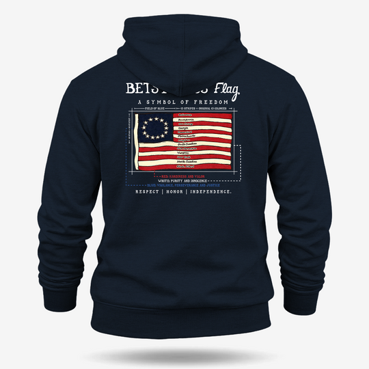 Betsy Ross Flag Hoodie