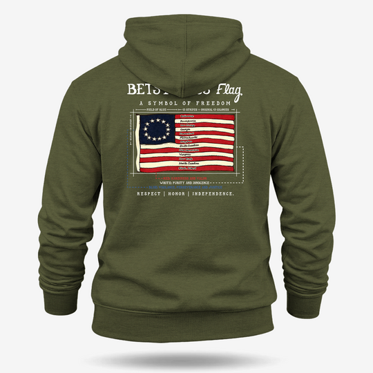 Betsy Ross Flag Hoodie