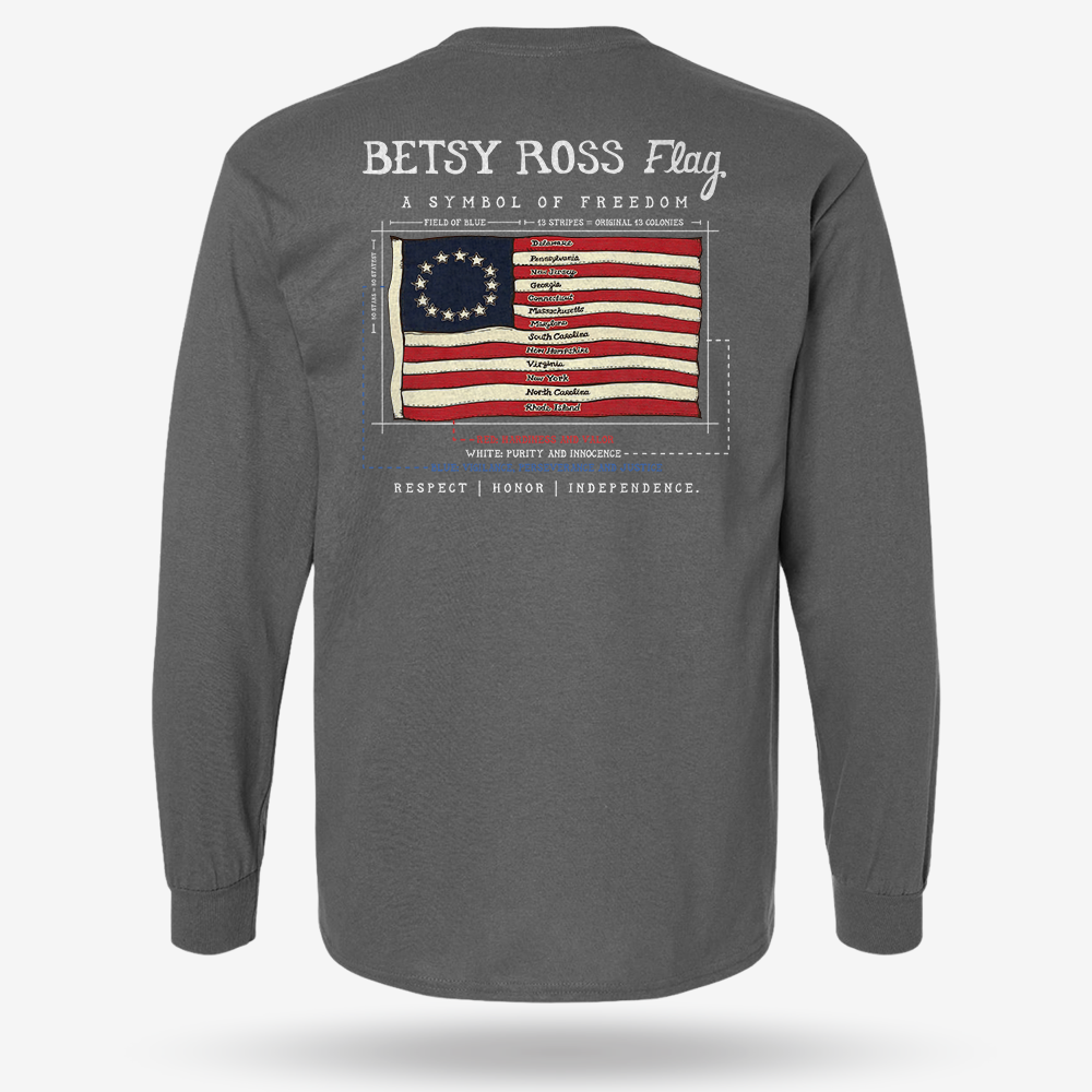 Betsy Ross Flag Long Sleeve