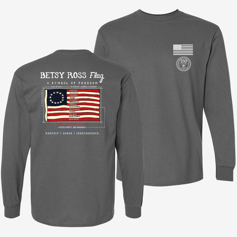 Betsy Ross Flag Long Sleeve