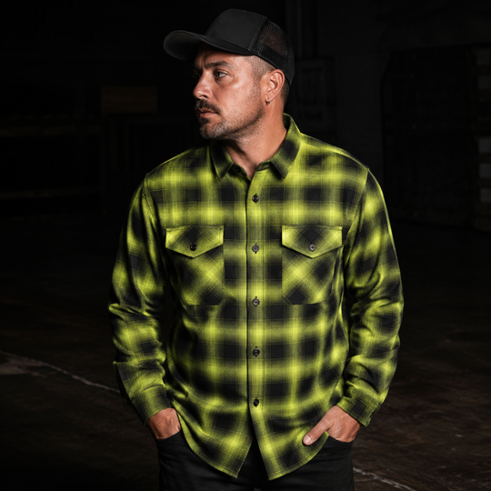 Blacklime Flannel