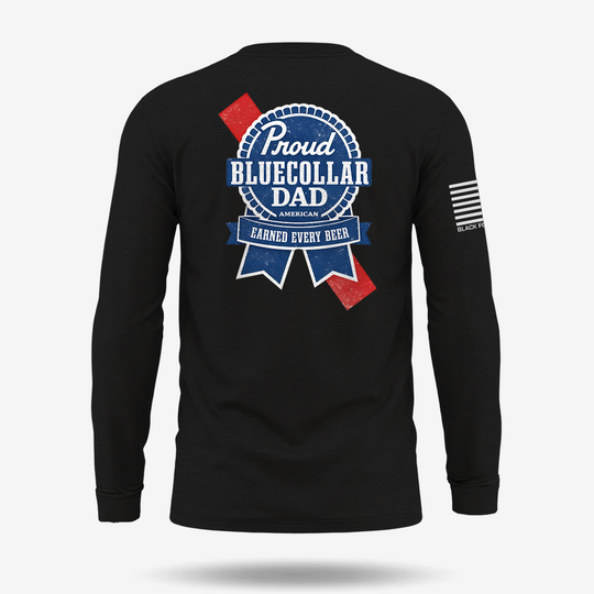 Blue Collar Dad Long Sleeve