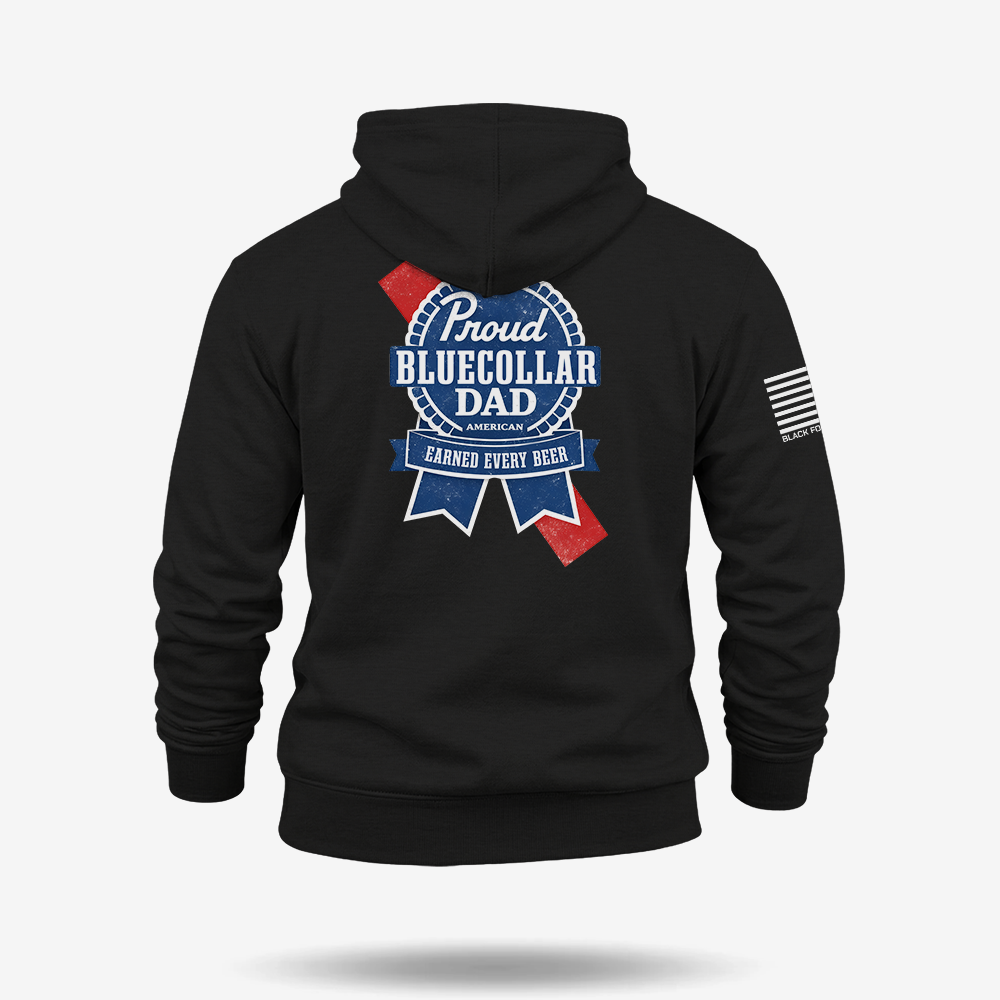 Blue Collar Dad Hoodie