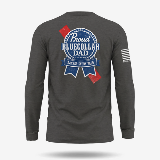 Blue Collar Dad Long Sleeve