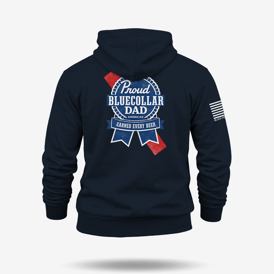 Blue Collar Dad Hoodie