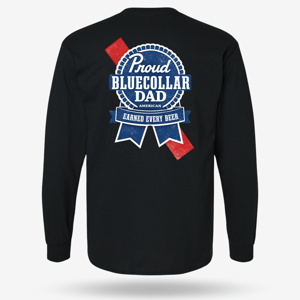 Blue Collar Dad Long Sleeve