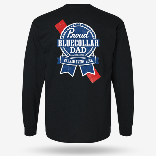 Blue Collar Dad Long Sleeve