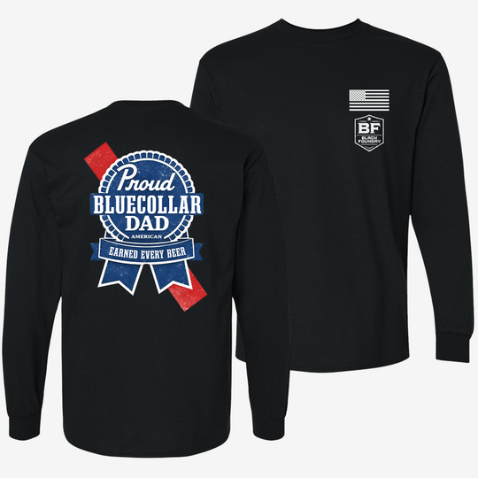 Blue Collar Dad Long Sleeve