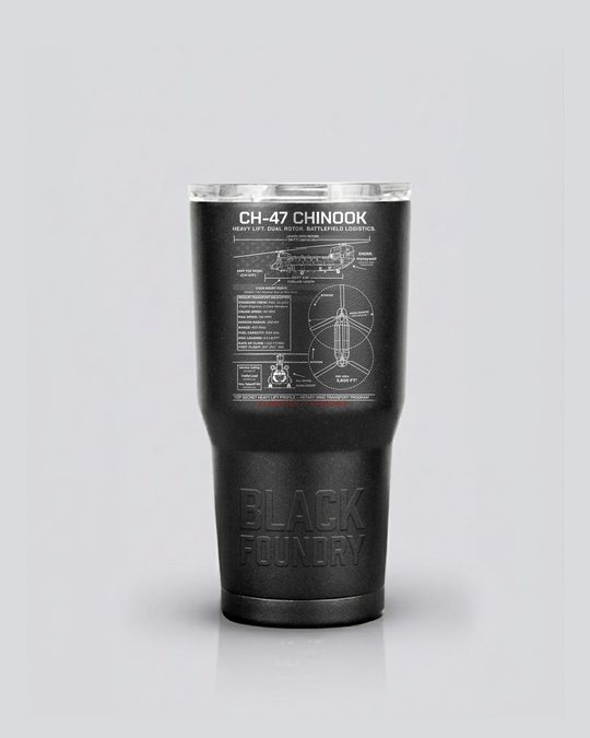 CH-47 Chinook Schematic Tumbler