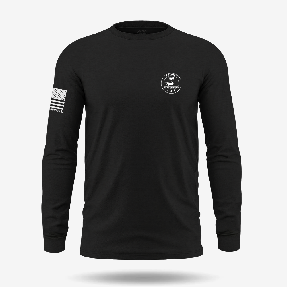 CH-47 Chinook Schematic Long Sleeve