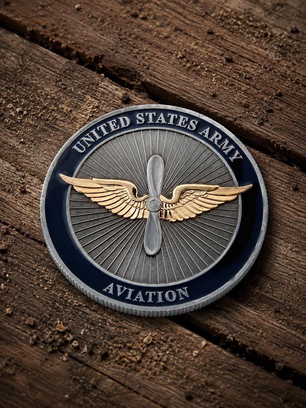 CH 47 Chinook Challenge Coin