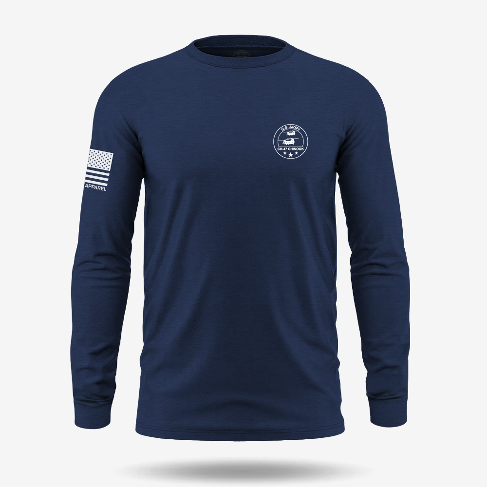 CH-47 Chinook Schematic Long Sleeve