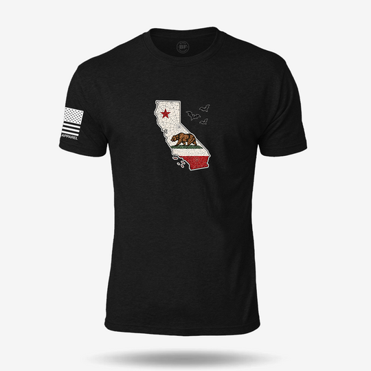 California Haunted Republic T Shirt