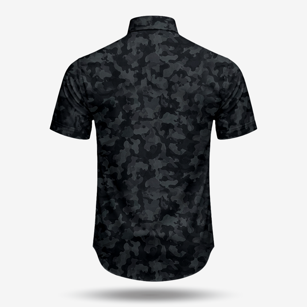 Camo Button Down Shirt