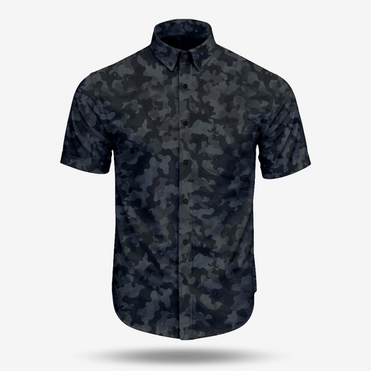Camo Button Down Shirt