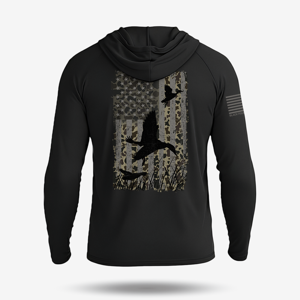 Camo Duck Lightweight Hoodie