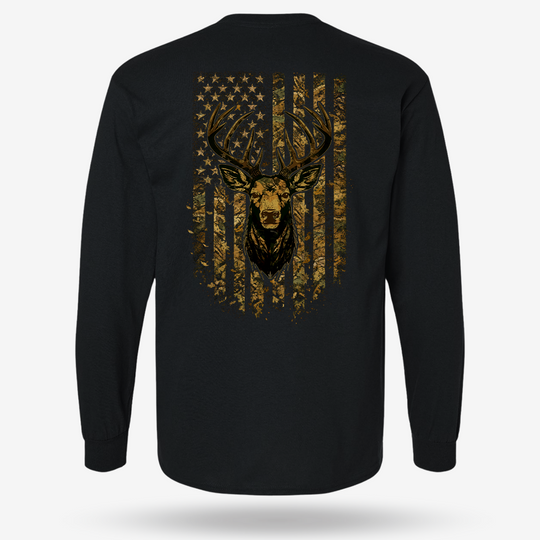 Camo Buck Long Sleeve