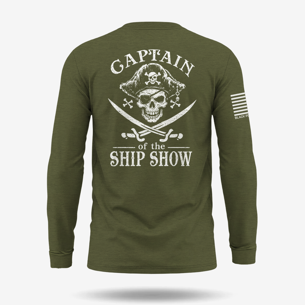 Captain Of The Ship Show Long Sleeve