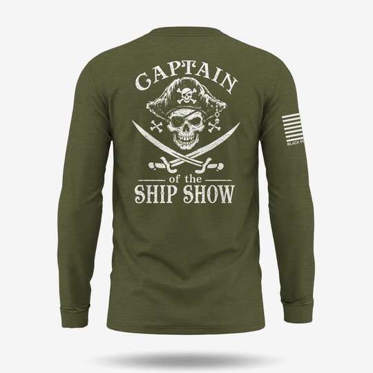 Captain Of The Ship Show Long Sleeve
