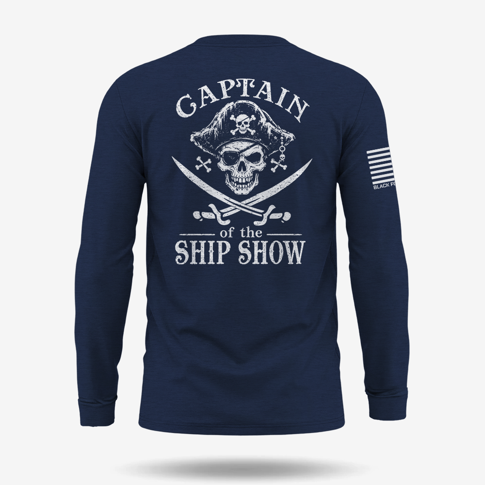 Captain Of The Ship Show Long Sleeve