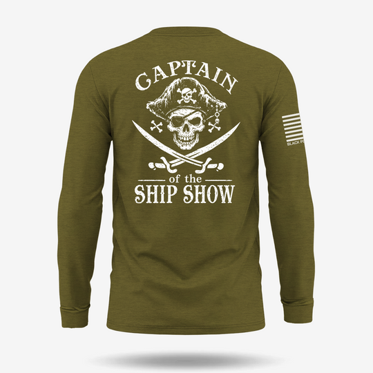 Captain Of The Ship Show Long Sleeve