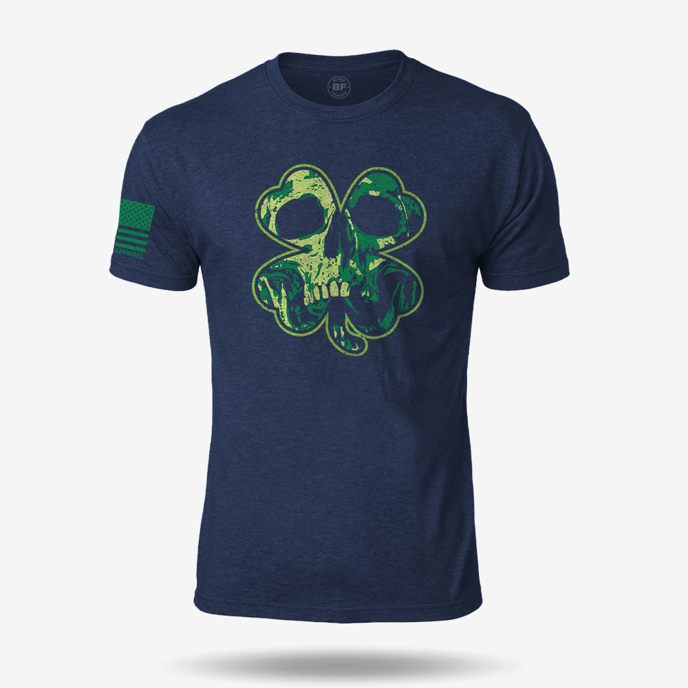 Clover Skull T Shirt