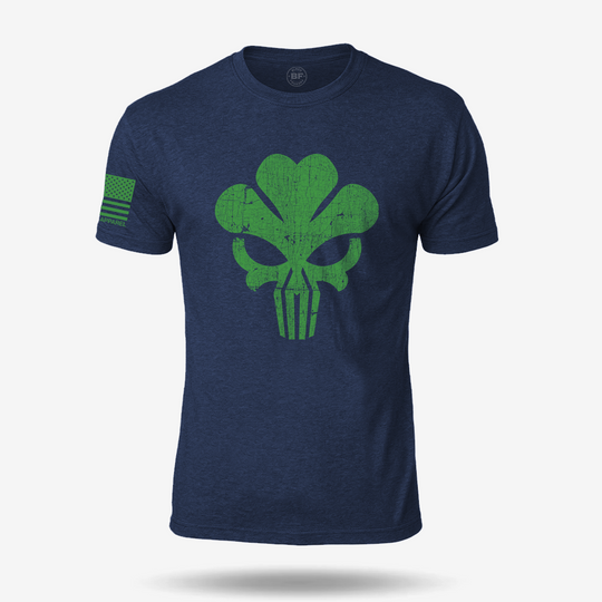Clover Skull P T Shirt