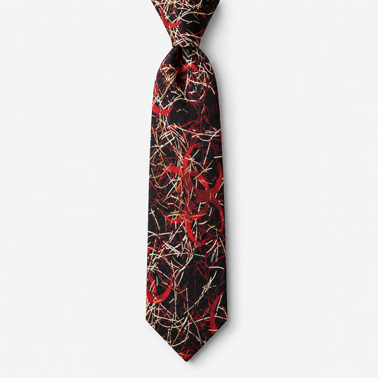 Crimson Chaos Tie