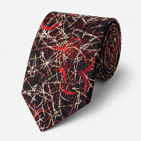 Crimson Chaos Tie