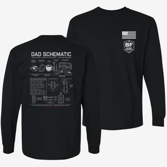 Dad Schematic Long Sleeve