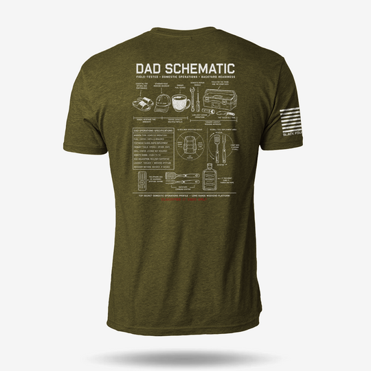 Dad Schematic T Shirt