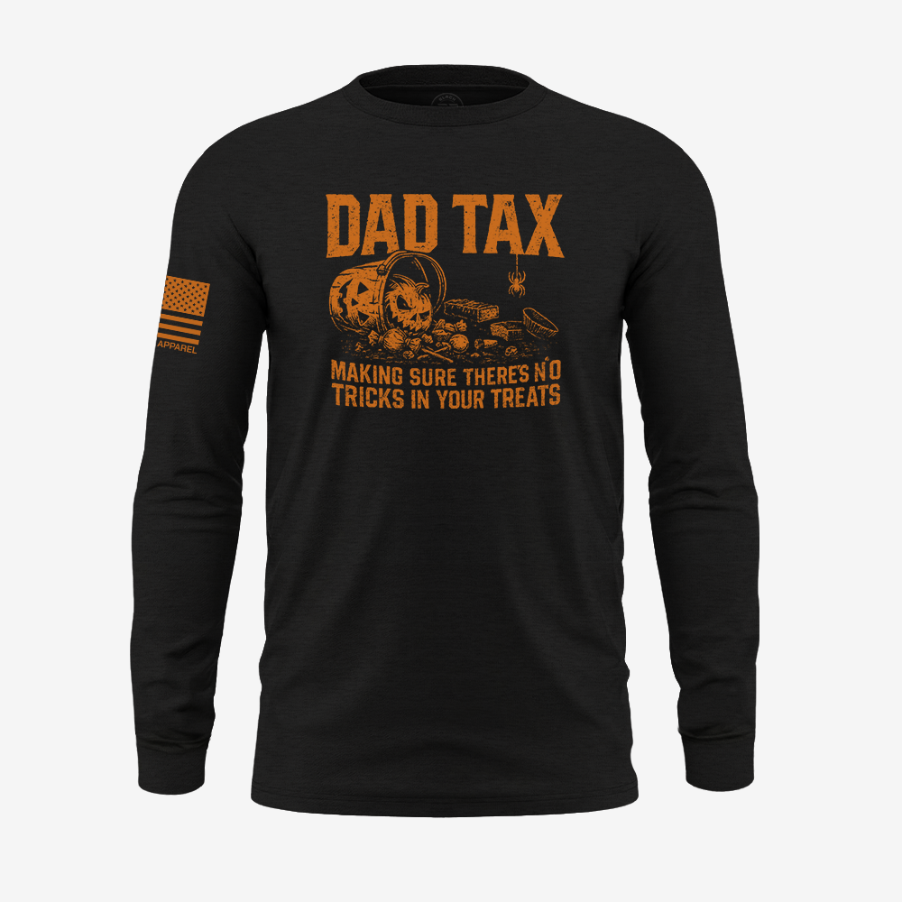 Dad Tax Vibe Halloween Long Sleeve