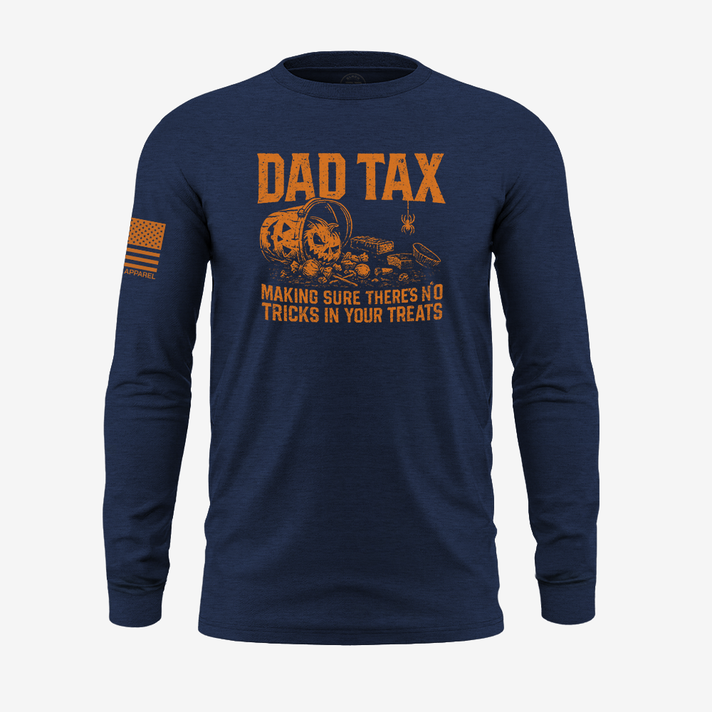 Dad Tax Vibe Halloween Long Sleeve