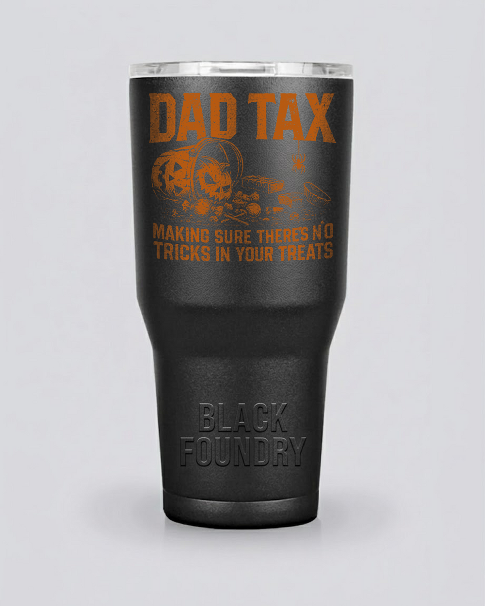 Dad Tax Vibe Halloween Tumbler