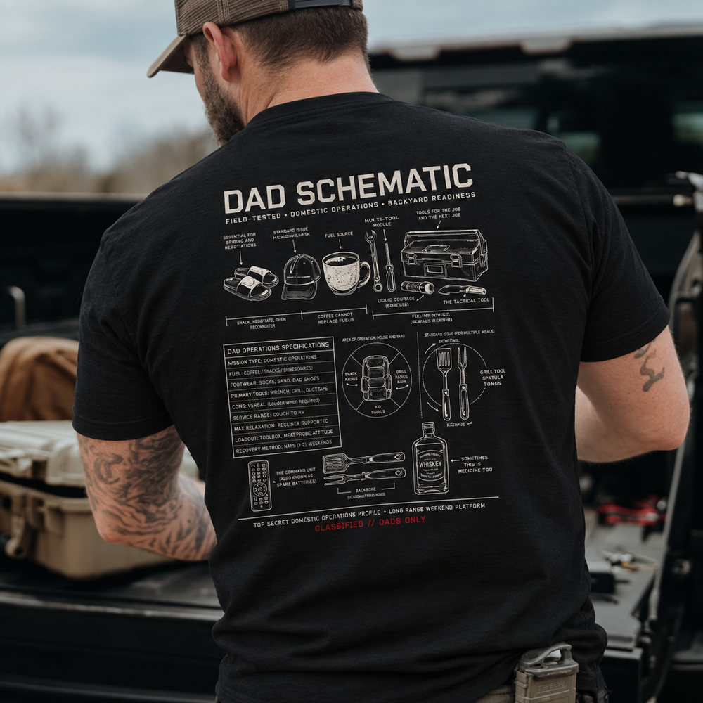 Dad Schematic T Shirt