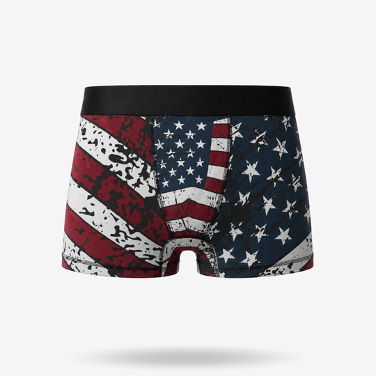 Distressed Patriot Flag Boxer Briefs