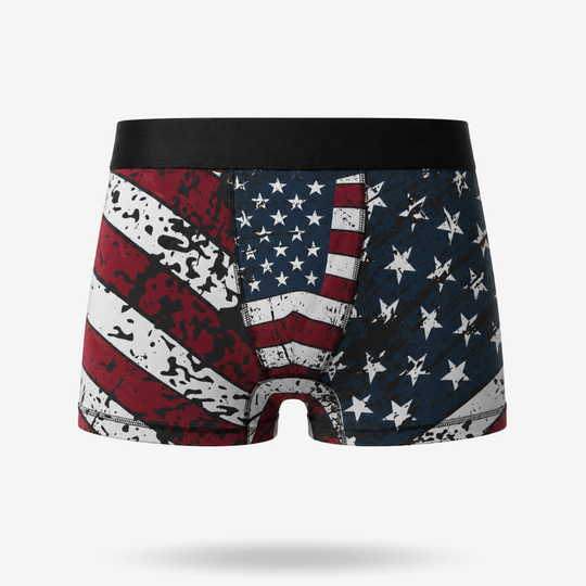 Distressed Patriot Flag Boxer Briefs