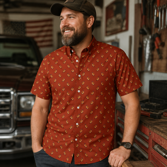 Doggy Dog Button Down Shirt