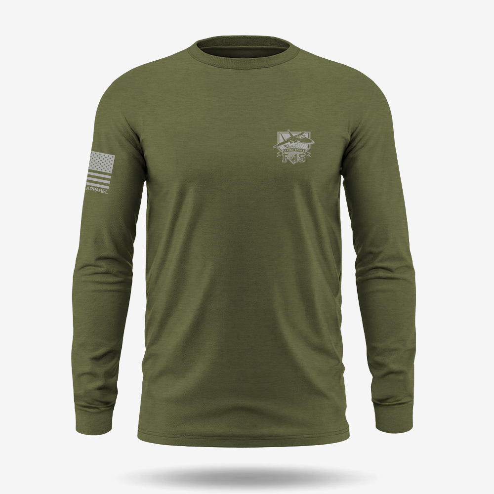 F-15 Eagle Schematic Long Sleeve