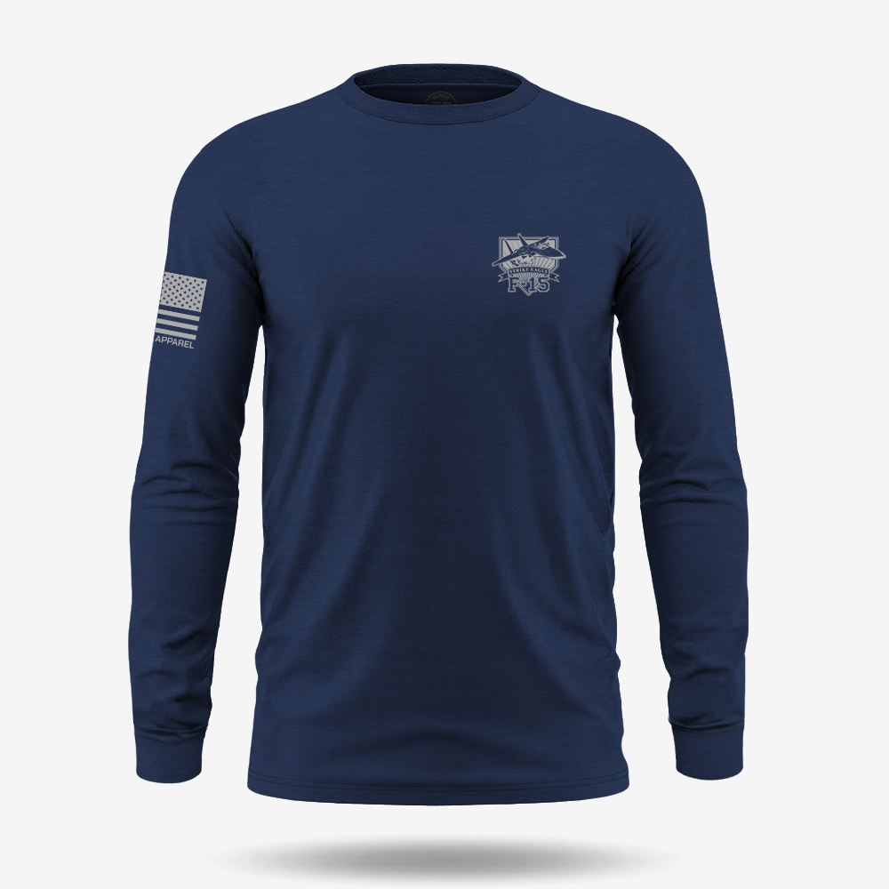 F-15 Eagle Schematic Long Sleeve