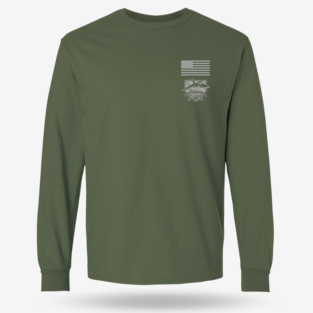 F-15 Eagle Schematic Long Sleeve