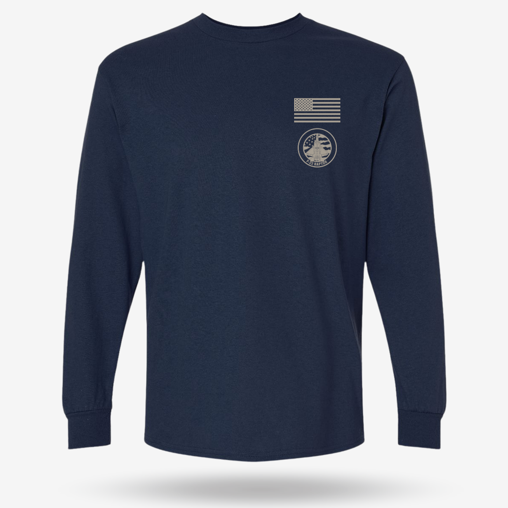 F-22 Schematic Long Sleeve