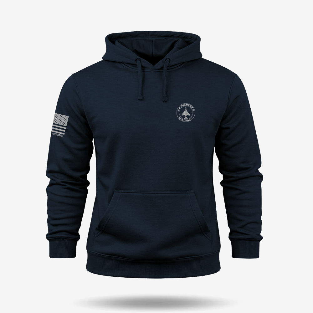 F-4 Phantom II Schematic Hoodie