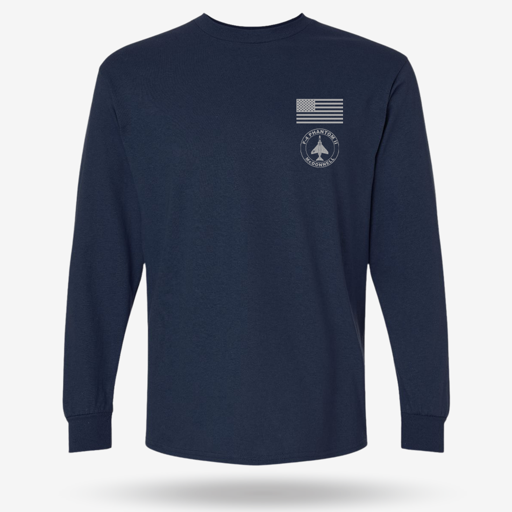 F-4 Phantom II Schematic  Long Sleeve