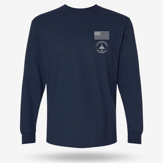 F-4 Phantom II Schematic  Long Sleeve