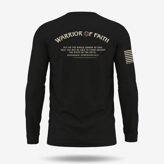 Faith Warrior Crest Long Sleeve